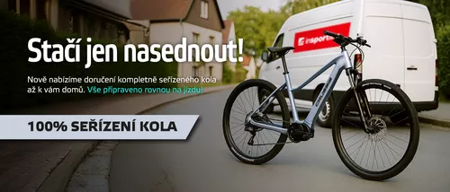 Doprava 100% seřízených elektrokol - stačí jen nasednout!