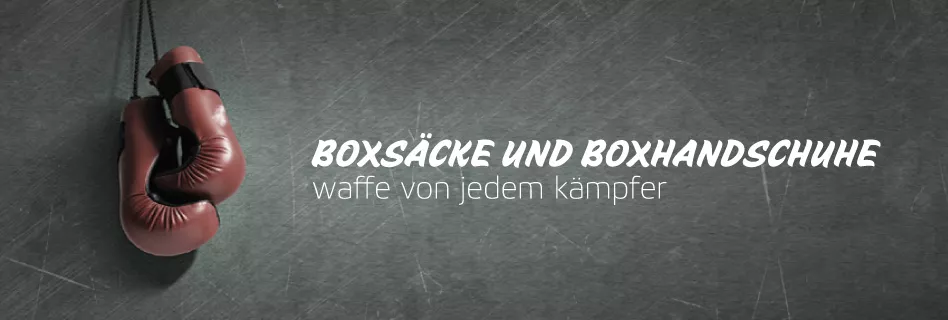 Wie soll man Boxhandschuhe und den Boxsack auswählen?