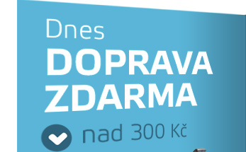 Dnes doprava ZDARMA nad 300 Kč