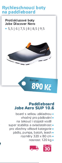 Protiskluzové boty Jobe Discover Nero