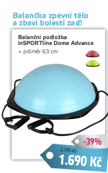 Balanční podložka inSPORTline Dome Advance - AKCE