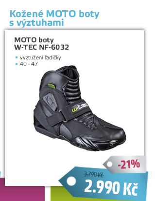 Kožené moto boty W-TEC NF-6032 - AKCE