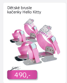 Dětské brusle Hello Kitty