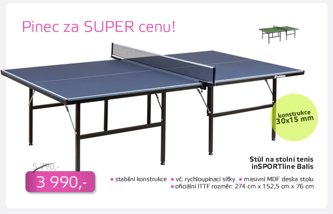 Stůl na stolní tenis inSPORTline Balis