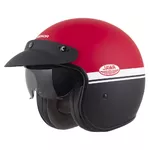 Moto přilba Cassida Oxygen Jawa OHC 2.0 červená matná/černá/bílá