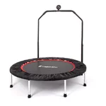 Jumping Fitness Trampoline with Handlebar inSPORTline PROFI Digital 140 cm