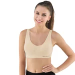 Padded Sports Bra EcoBamboo - Beige