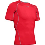 Pánske kompresné tričko Under Armour HG Armour SS - Red