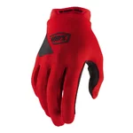 Moto Glove 100% Ridecamp červená