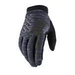 Men's Dirt Bike Glove 100% Brisker šedá