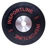 Gumis súlytárcsa inSPORTline Bumper Plate 10 kg 50 mm