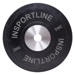 Rubber Weight Plate inSPORTline Bumper Plate 20 kg 50 mm