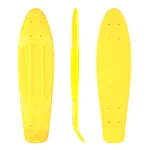 Doska pre pennyboard WORKER Spy 22.5*6" - žltá