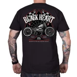 Póló BLACK HEART Chopper Race - fekete