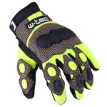 Motocross Gloves W-TEC Derex - Black-Yellow