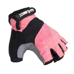 Women's Cycling Gloves W-TEC Atamac - Grey-Salmon