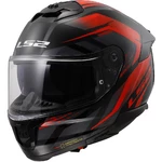 Motorkářská helma LS2 FF808 Stream II Fury Black Red