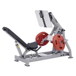 Leg Press Machine Steelflex PlateLoad Line PLLP - Grey