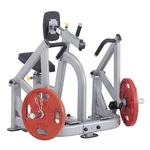 Seated Pull Down/Rowing Machine Steelflex PlateLoad Line PLSR - siva