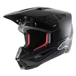 Motorkářská helma Alpinestars S-M5 Solid matná černá