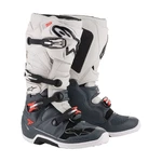 Motorcycle Boots Alpinestars Tech 7 Dark Gray/Light Gray/Fluo Red 2022