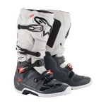 Dirt Bike Boot Alpinestars Tech 7 tmavě šedá/světle šedá/červená fluo 2022