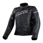 Women’s Motorcycle Jacket LS2 Gate Black Dark Grey - Black/Dark Grey