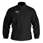 Waterproof Motorcycle Over Jacket Oxford Rain Seal - Black (old)