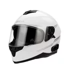 Motorcycle Helmet SENA Outride w/ Integrated Headset Glossy White - Glossy White