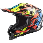 Motokrosová helma LS2 MX700 Subverter Rascal - Gloss Black Fluo Orange