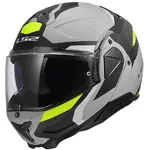 Překlopná přilba LS2 FF910 Advant II Triple Light Grey P/J