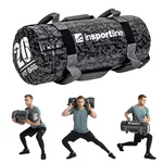 Posilňovací vak s úchopmi inSPORTline Fitbag Camu 20 kg