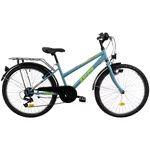 Juniorský bicykel DHS 2414 24" 7.0 - blue