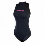 Női neoprén fürdőruha Agama Swimming - fekete