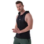 Men’s Hooded Tank Top Nebbia 323 - Black