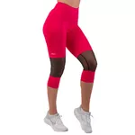 Női magas derekú leggings Nebbia 406 - pink