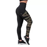 Damskie legginsy Nebbia Gold Print 827