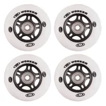 In-line Räder WORKER 84mm und ABEC-9 Lager chrome - Set 4 St.