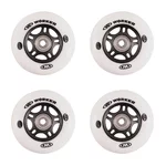 In-line Räder WORKER 64 mm und ABEC-5 Lager chrome - Set 4 St.