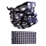 MTHDR Scarf Field Of Skulls Halstuch