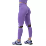 Női leggings magas derékkal Nebbia FIT Activewear 443 - lila