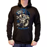 Hooded Sweatshirt BLACK HEART Mechanic Hood - Black