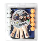 Zestaw do tenisa stołowego Joola Family - 4 rakietki, 10 piłeczek