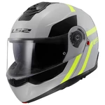 Motorkářská helma LS2 FF908 Strobe II Autox Grey H-V Yellow