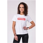 Women’s T-Shirt Nebbia Basic 592 - White