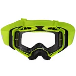 Moto Goggles LS2 Black H-V Yellow čiré sklo