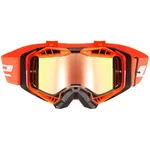 Moto Goggles LS2 Aura Pro Black Orange iridiové sklo