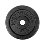 Cast Iron Weight Plate inSPORTline Castblack 5 kg 30 mm