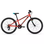 Juniorský bicykel KELLYS KITER 30 24" 8.0 - Neon Orange