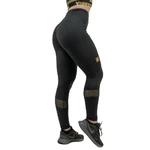 Damskie modelujące legginsy push-up Nebbia INTENSE Heart-Shaped 843 - Black/Gold